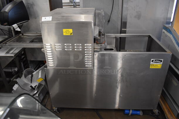 Belshaw Adamatic TG-50 Stainless Steel Commercial Floor Style Thermoglaze Icing Machine on Commercial Casters. 208 Volts, 1 Phase. 79x34x54 - Image 2 of 9