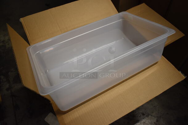 Box of 6 BRAND NEW! Cambro Poly Full Size Drop In Bins. 1/1x6 - Image 3 of 4