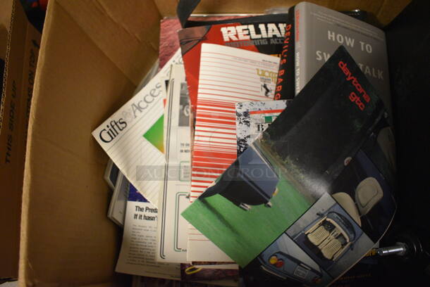 ALL ONE MONEY! Lot of Various Books Including How to Sweet-Talk a Shark, Devil's Bargain, and Magazines  - Image 2 of 7
