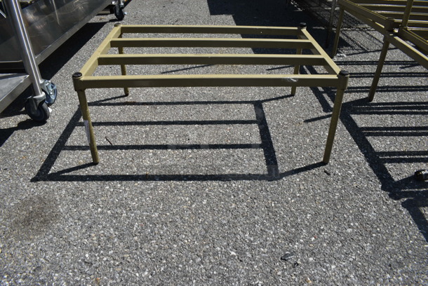 Dunnage Rack, Gold. Cosmetic Conditions May Vary. - Image 1 of 3