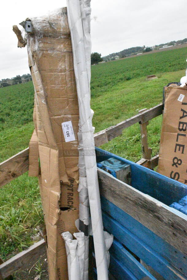 BRAND NEW SCRATCH AND DENT! Lot of Metal Pieces. - Image 4 of 6