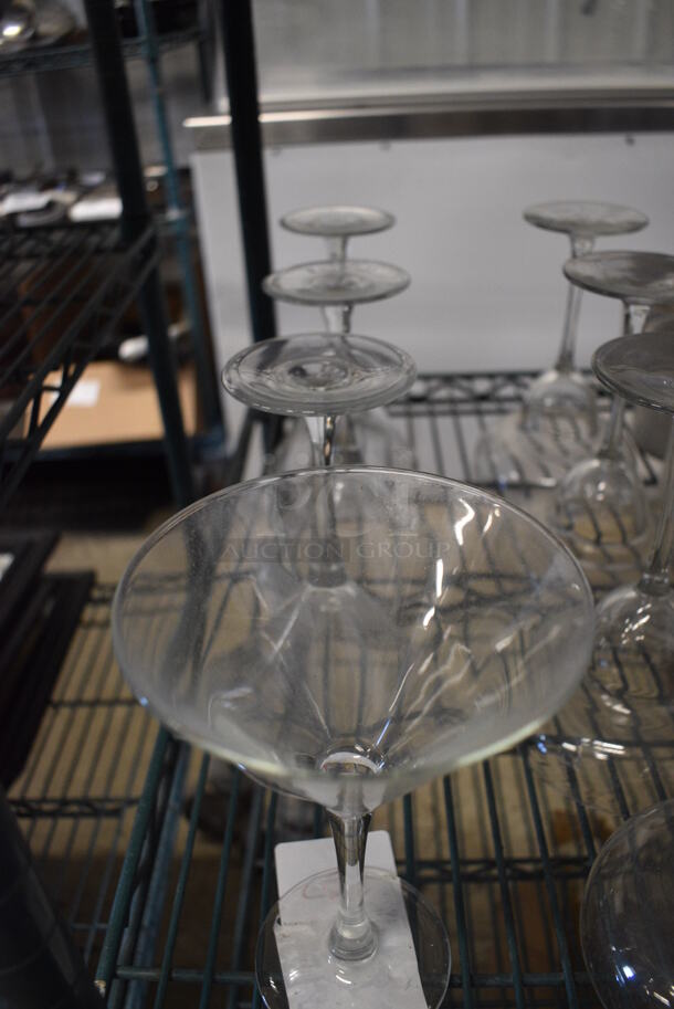 4 Martini Glasses. 4.75x4.75x7.5. 4 Times Your Bid! - Image 2 of 3