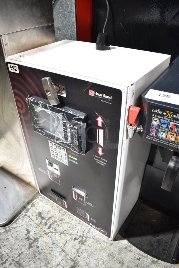 LIKE NEW! Heartland Payment Systems Metal ATM.  - Image 2 of 6