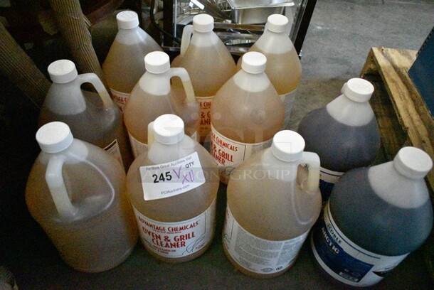 11 BRAND NEW SCRATCH AND DENT! Items; 9 Noble 999OVENCLN Oven and Grill Cleaner Jugs and 2 Noble 147ARCTIC1G Chemical Arctic 1 Gallon Concentrated Ice Machine Cleaner . 11 Times Your Bid!  - Image 6 of 8