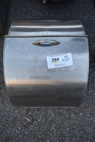 Metal Rolling Lid. 14x22x12