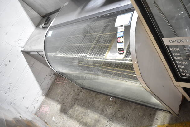 Metal Commercial Floor Style Dry Display Case Merchandiser.  - Image 2 of 6