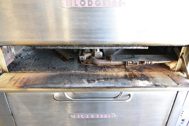 2 2021 Blodgett 966 Stainless Steel Commercial Natural Gas Powered Single Deck Pizza Oven. 50,000 BTU. 2 Times Your Bid! - Image 4 of 8