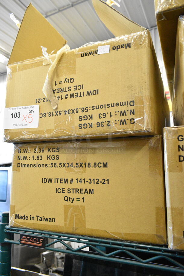 5 BRAND NEW IN BOX! IDW 141-312-21 Gray Pepsi Ice Bucket. 5 Times Your Bid! - Image 4 of 7