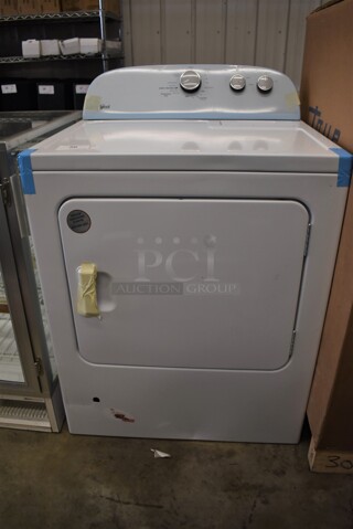 Whirlpool WGD4815EW3 Metal Natural Gas Powered Front Load Dryer. 22,000 BTU. 29x26x42