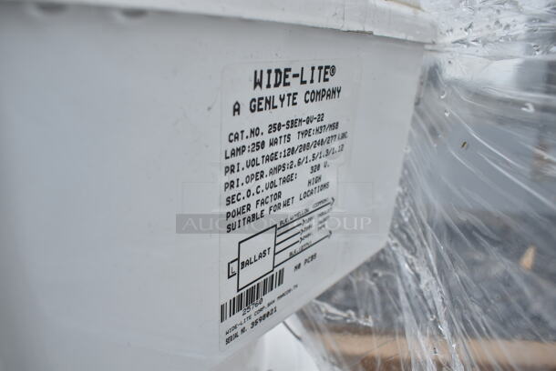 PALLET LOT of 4 Genlyte Metal Wide-Lite Lights. 4 Times Your Bid! - Image 6 of 6