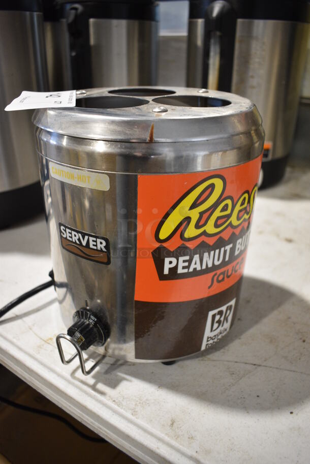 Server Model SBW Stainless Steel Commercial Countertop Food Warmer. 120 Volts, 1 Phase. 8x9x9. Tested and Working! - Image 2 of 4