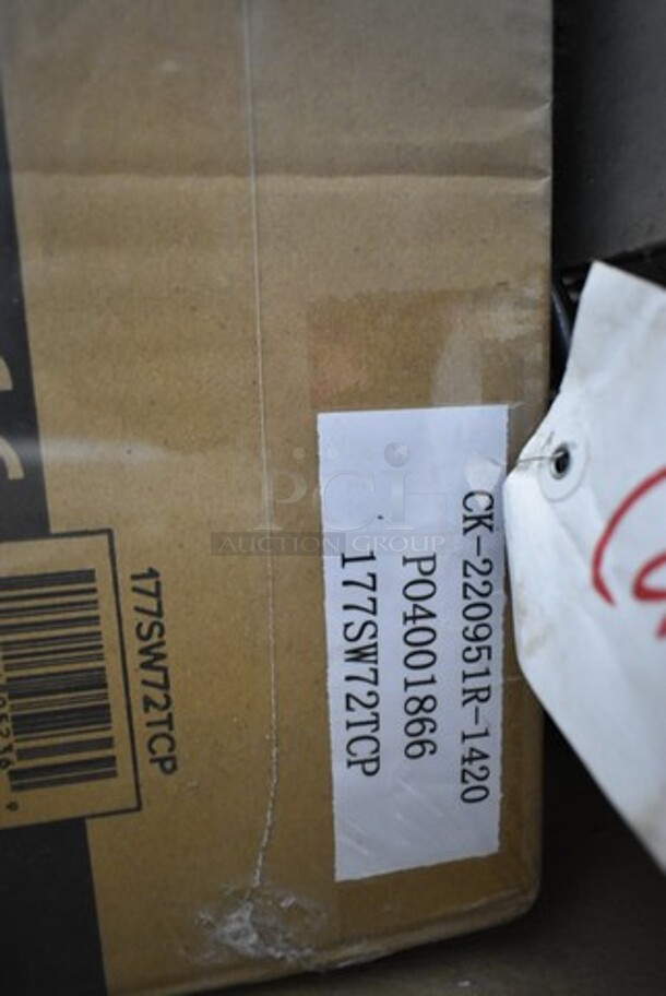 BRAND NEW IN BOX! Avantco 177SW72TCP Stainless Steel Commercial 72" High Wattage Strip Warmer with Toggle Controls. 120 Volts, 1 Phase. - Image 3 of 3