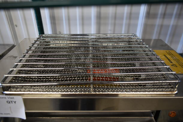 BRAND NEW SCRATCH AND DENT! 2023 Hoocoo IBG-18 Stainless Steel Commercial Countertop Electric Powered Barbecue BBQ Grill. 110 Volts, 1 Phase. Tested and Working! - Image 4 of 6