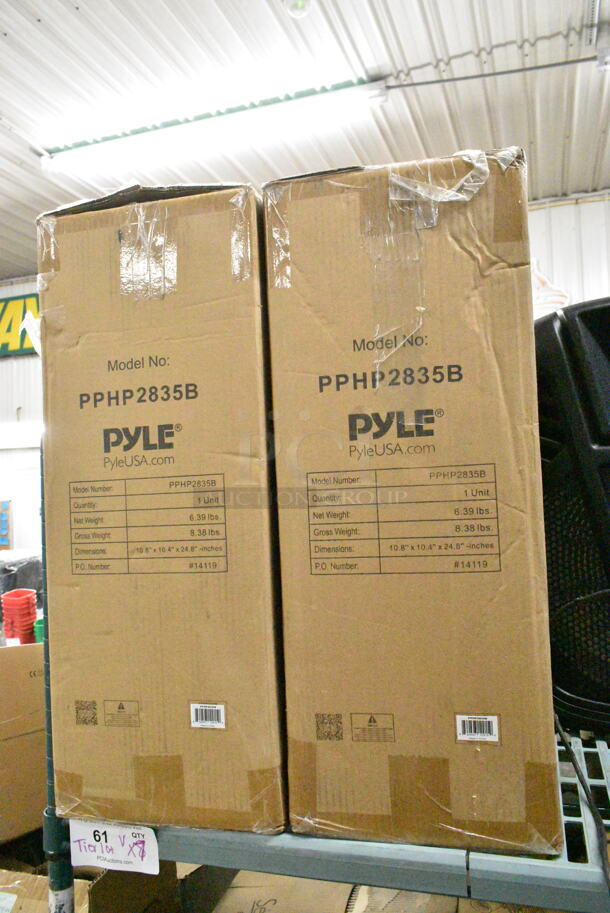 8 Various Items Including Mettler Toledo Scale, HD-300 Scale, Pyle PPHP1044B Wireless BT Streaming PA Speaker System, Pyle PPHP1515AB Speaker, 2 BRAND NEW IN BOX! Pyle PPHP2835B Portable Bluetooth PA Speaker System, Pyle PPHP265DJB Speaker, BRAND NEW! Pyle PPHP288B Speaker. 8 Times Your Bid!  - Image 7 of 12