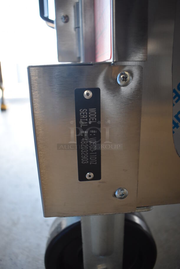 2 BRAND NEW SCRATCH AND DENT! LATE MODEL! Vulcan VC5GD-11D1Z Stainless Steel Commercial Natural Gas Powered Full Size Convection Oven w/ View Through Doors, Metal Oven Racks and Thermostatic Controls on Commercial Casters. 41x31x71. 2 Times Your Bid! - Image 8 of 9