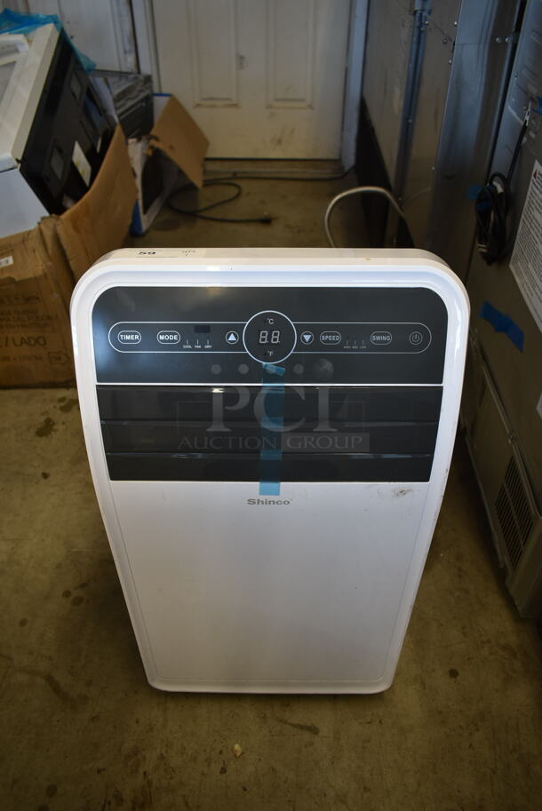 2022 Shinco SPF1-10C Portable Air Conditioner. 10,000 BTU. 115 Volts, 1 Phase. Cannot Test - Unit Trips Breaker