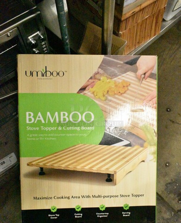 6 Various Items Including Cuisinart GR-4N Panini Press, Aputure Nova P600c Bag, 3 BRAND NEW Bamboo Cutting Board Stove Toppers. 6 Times Your Bid!  - Image 12 of 12
