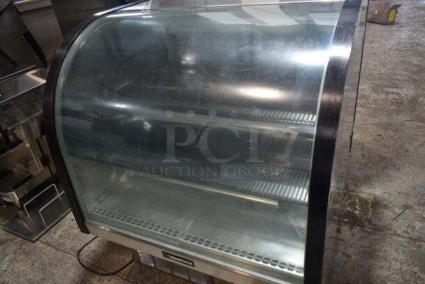 Delfield Stainless Steel Commercial Floor Style Deli Display Case Merchandiser. Tested and Working! - Image 2 of 6