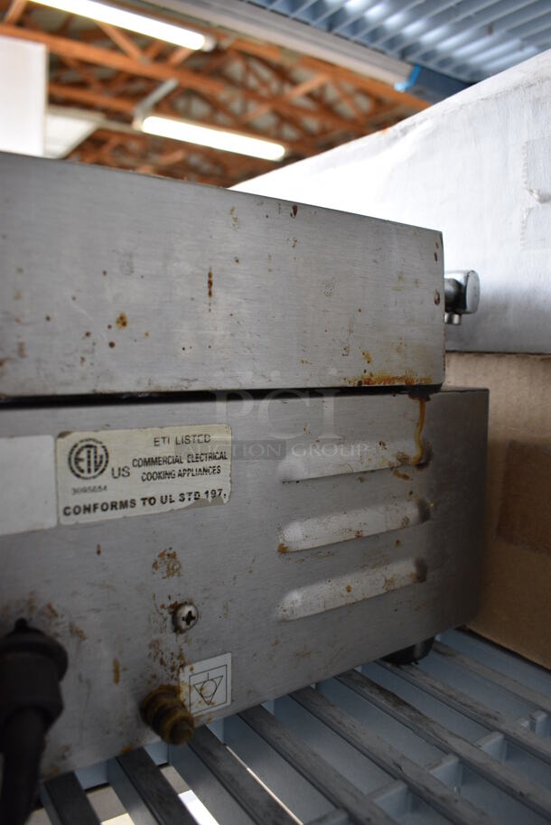 Anvil Stainless Steel Commercial Countertop Electric Powered Panini Press. 115 Volts, 1 Phase. 16x14x7.5 - Image 6 of 6