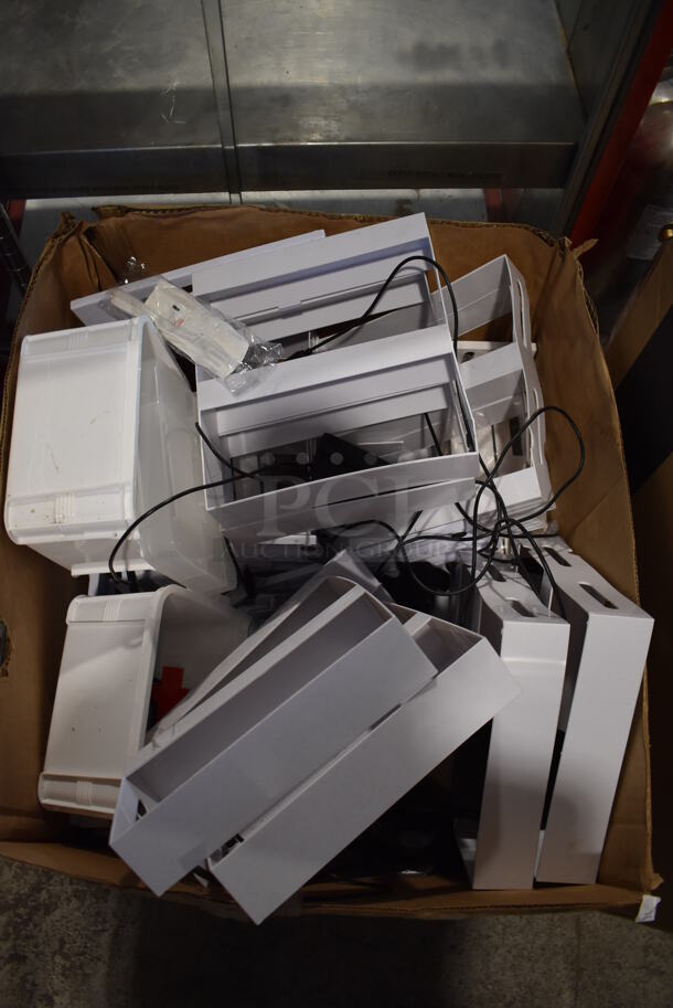 ALL ONE MONEY! Lot of Various White Poly Pieces.  - Image 1 of 4