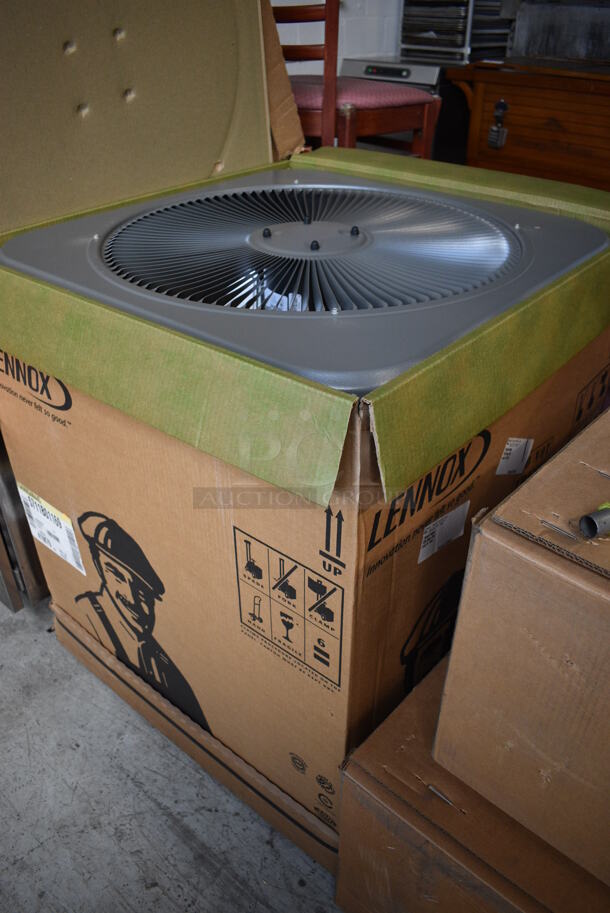BRAND NEW IN BOX! Lennox Model 5711B01169 Metal Commercial Air Conditioner. 461 Volts, 3 Phase. 28x28x31 - Image 5 of 6