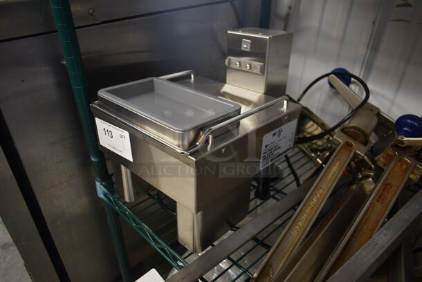 BRAND NEW SCRATCH AND DENT! 2016 Bunn 1SH STAND Stainless Steel Commercial Countertop Satellite Server Stand. 120 Volts, 1 Phase. - Image 2 of 5