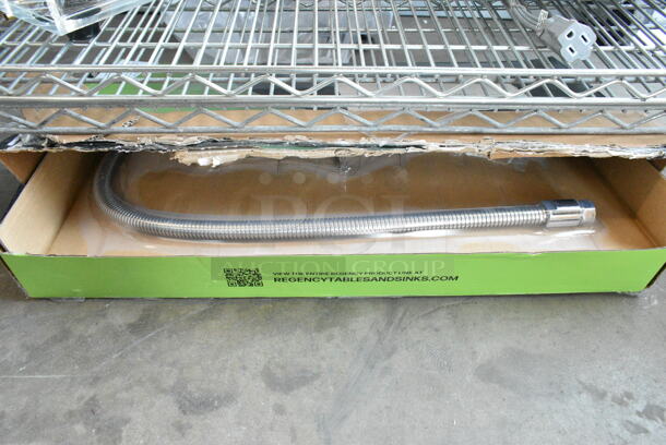 BRAND NEW SCRATCH AND DENT! 600PRD8X Regency 1.15 GPM Deck-Mounted Pre-Rinse Faucet with 8" Centers - Image 6 of 6