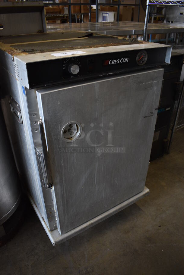 CresCor Model H339188C Metal Commercial Single Door Warming Cabinet on Commercial Casters. 120 Volts, 1 Phase. 23x30x37. Tested and Does Not Power On - Image 2 of 6