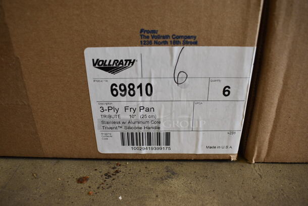 6 BRAND NEW IN BOX! Vollrath Metal Skillets. 18.5x10.5x2. 6 Times Your Bid! - Image 3 of 3