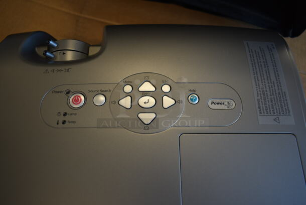 Epson EMP-X3 Projector in Bag. 100-240 Volts, 1 Phase.  - Image 7 of 10