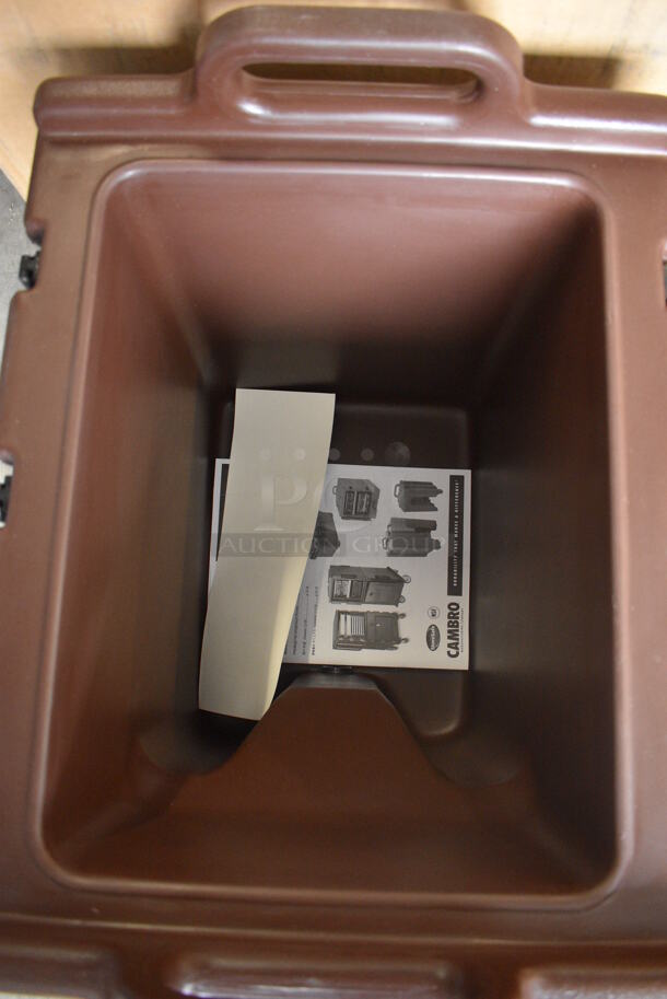 2 BRAND NEW IN BOX! Cambro Model 1000LCD Brown Poly Insulated Beverage Holder Dispensers. 16x21x25. 2 Times Your Bid! - Image 5 of 9