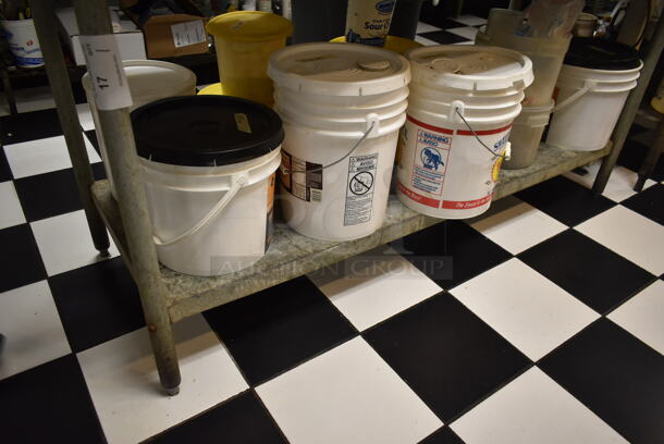 Stainless Steel Commercial Table w/ Under Shelf. Does Not Include Contents. (kitchen) - Image 3 of 5