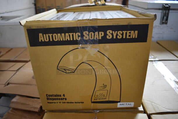 PALLET LOT OF 20 Boxes of 4 BRAND NEW IN BOX! Automatic Soap Systems. Total of 80. 20 Times Your Bid!  - Image 5 of 6