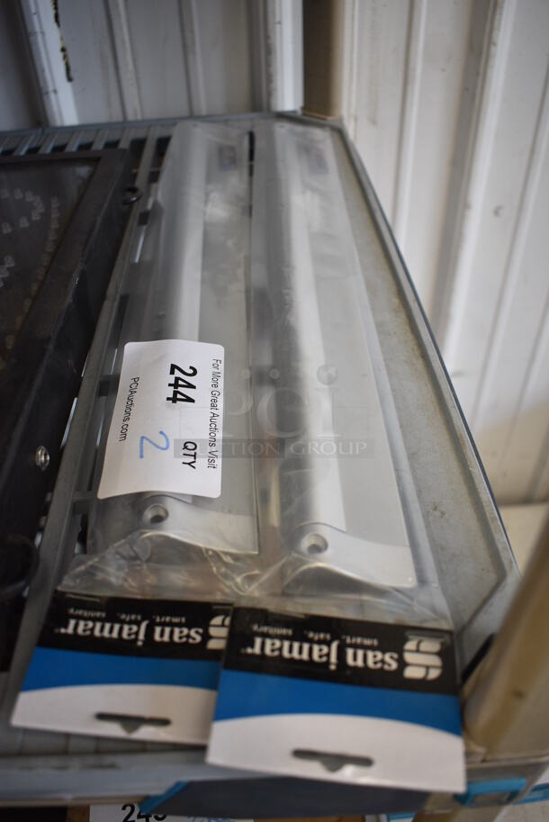 2 BRAND NEW! San Jamar Metal Check Order Holding Rods. 18". 2 Times Your Bid! - Image 1 of 3