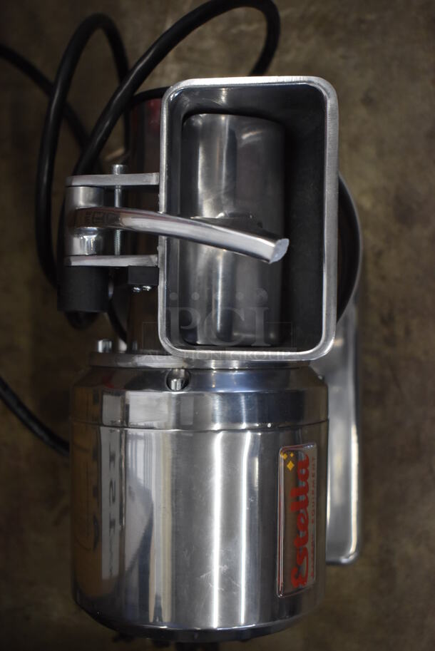 BRAND NEW IN BOX! Estella 348CG12 Stainless Steel Commercial Countertop Grater. 120 Volts, 1 Phase. 11x7x11. Tested and Working! - Image 2 of 5