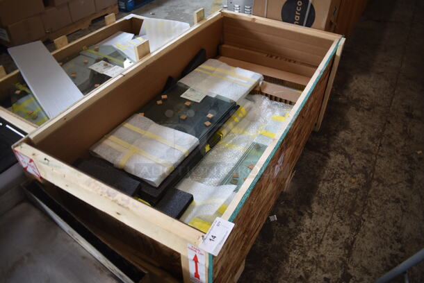 BRAND NEW IN CRATE! Glass Panes.  - Image 2 of 5
