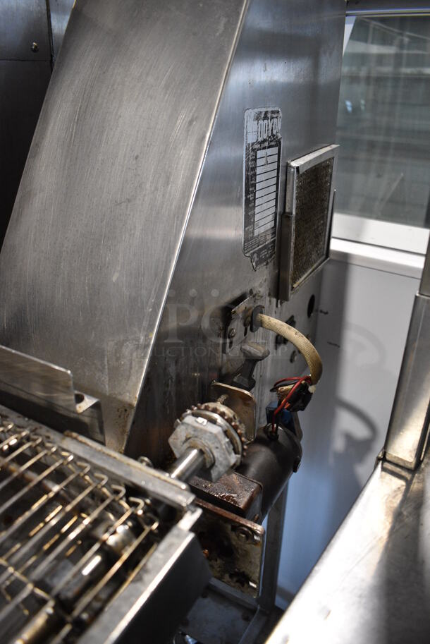 Doyon FC-1 Stainless Steel Commercial Floor Style Electric Powered Conveyor Pizza Oven on Commercial Casters. 208 Volts. 59x44x49 - Image 7 of 7