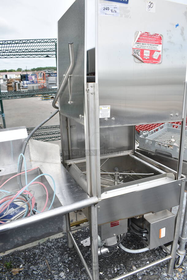 2019 Jackson TEMPSTAR Stainless Steel Commercial Pass Through Dishwasher. Goes GREAT w/ Lot 248! 208-230-460 Volts, 3 Phase.  - Image 2 of 12