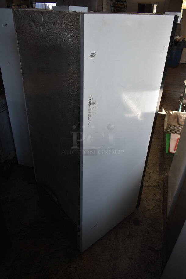 Maxx Cold Metal Commercial Single Door Reach In Cooler Merchandiser w/ Poly Coated Racks. Tested and Working! - Image 7 of 7
