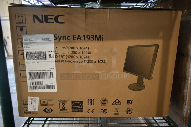 5 BRAND NEW IN BOX! NEC MultiSync EA 193Mi 19" Computer Monitors. 5 Times Your Bid!  - Image 3 of 6