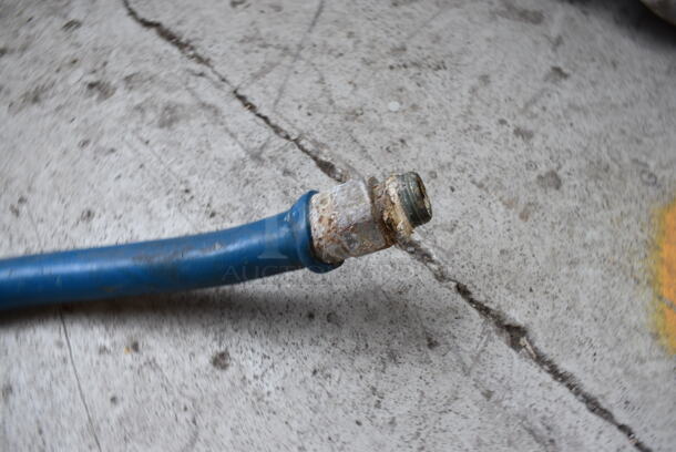Blue Gas Hose. 60" - Image 2 of 3
