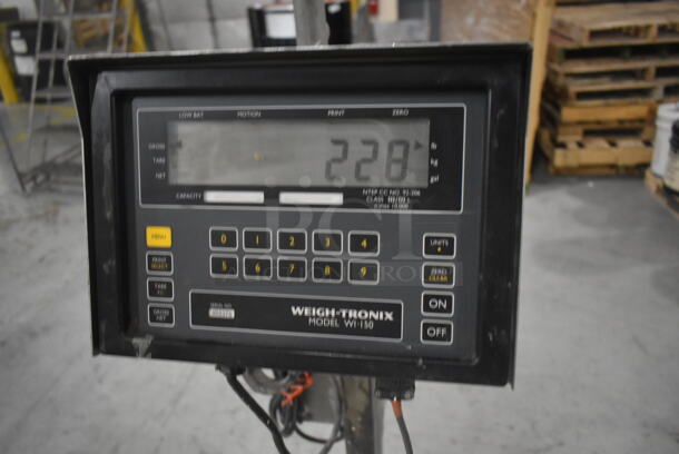 Weigh-tronix WI-150 Commercial Scale. BUYER MUST REMOVE. - Image 2 of 5