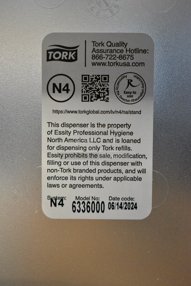 3 BRAND NEW SCRATCH AND DENT! Items Including Tork Poly Napkin Dispenser, 76A7018230002 American Standard 7018230.002 Edgemere Polished Chrome Toilet Paper Holder, 712USTPDSS Lavex Two Roll Stainless Steel Toilet Tissue Dispenser with Utility Shelf. 3 Times Your Bid! - Image 8 of 8