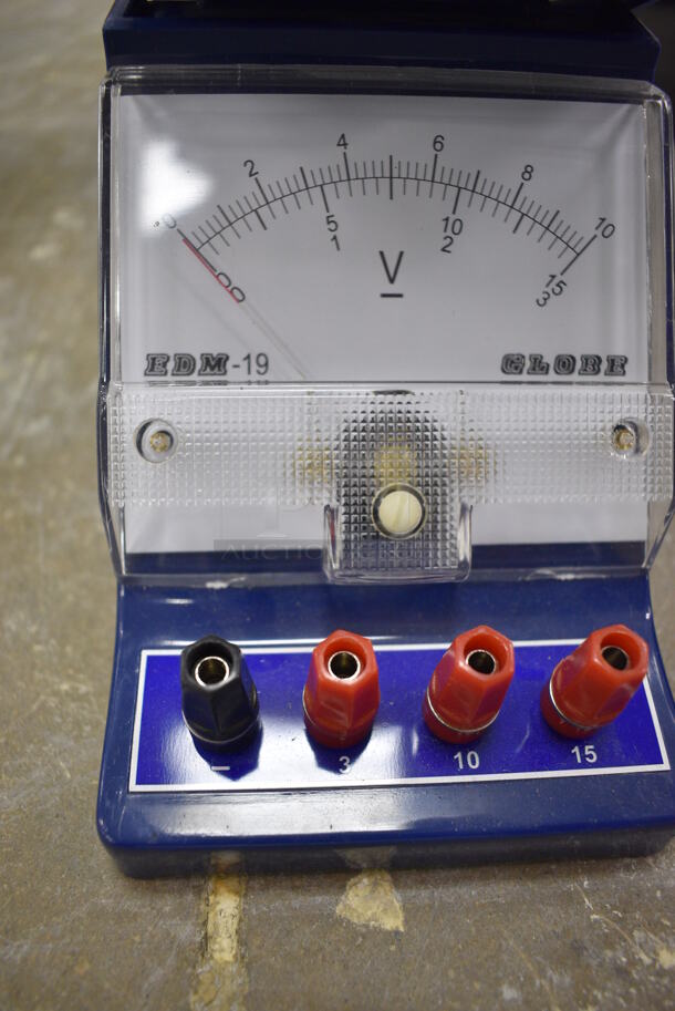 5 Globe EDM-19 Volt Meter in Blue. 5 Times Your Bid! (Main Building) - Image 3 of 3