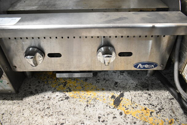 Atosa Stainless Steel Commercial Countertop Flat Top Griddle.  - Image 2 of 3