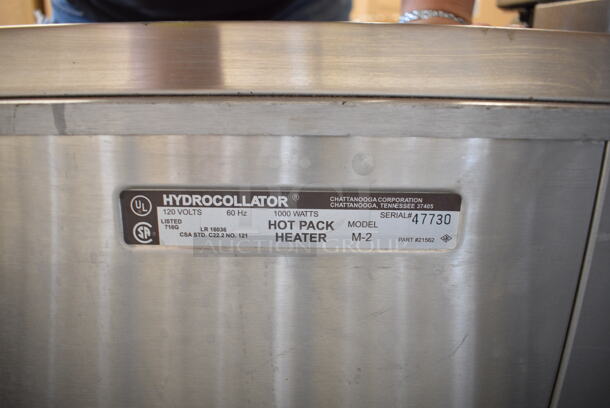 Chattanooga M-2 Stainless Steel Commercial Hot Pack Heater on Commercial Casters. 120 Volts, 1 Phase. Tested and Working! - Image 5 of 5