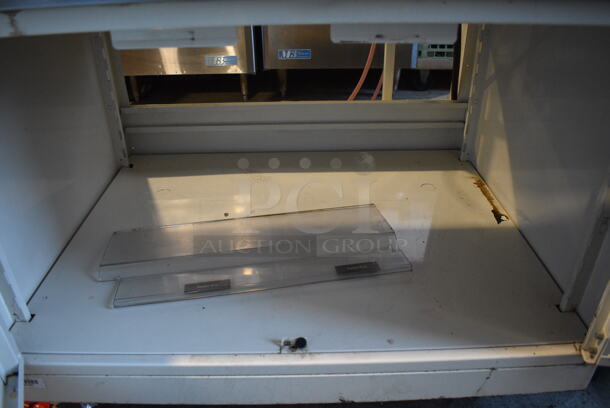 FBD Model FBD562 RC Stainless Steel Commercial Countertop 2 Flavor Slushie Machine on Stainless Steel Soda Station w/ 5 Cup Dispensers and 2 Doors. 215-245 Volts, 1 Phase. 36x42x77 - Image 4 of 6