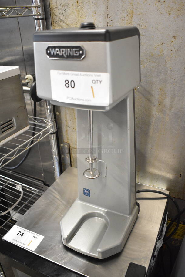 Waring WDM120SW Metal Commercial Countertop Drink Mixer. 120 Volts, 1 Phase. Tested and Working! - Image 2 of 5