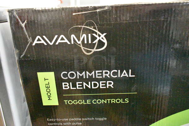 BRAND NEW SCRATCH AND DENT! AvaMix T Commercial Blender with Toggle Control. 120 Volts, 1 Phase.  - Image 3 of 3