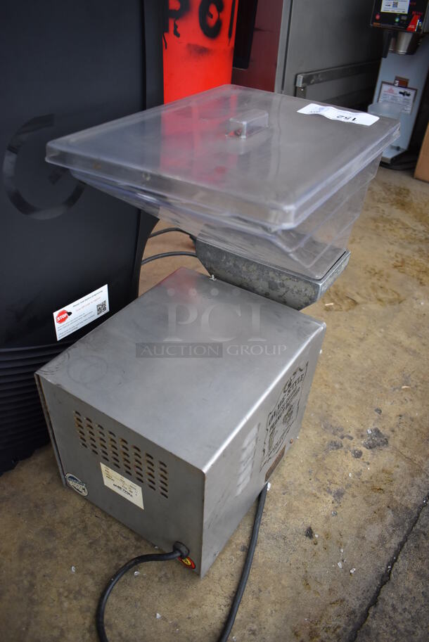 Olde Tyme PN1 Stainless Steel Commercial Countertop Nut Grinder. 115 Volts, 1 Phase. 11x21x21. Tested and Working! - Image 5 of 6